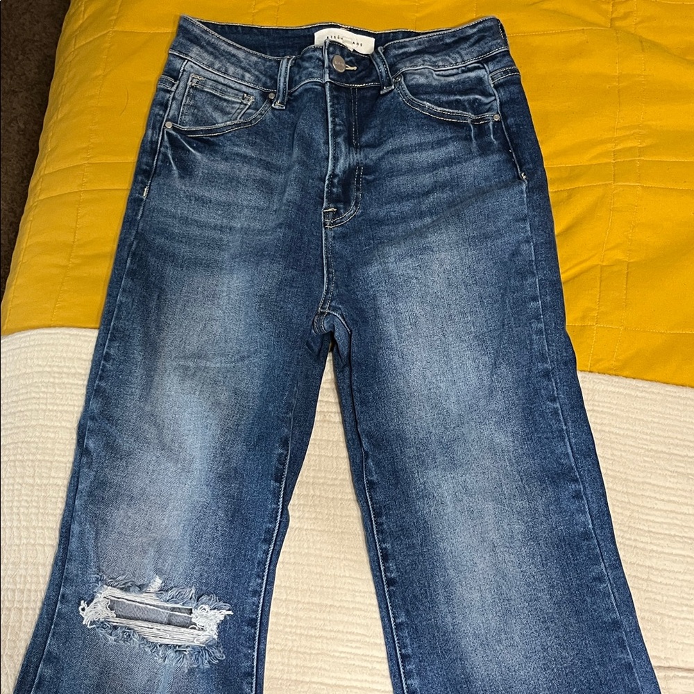 Women's Blue Flare Jeans